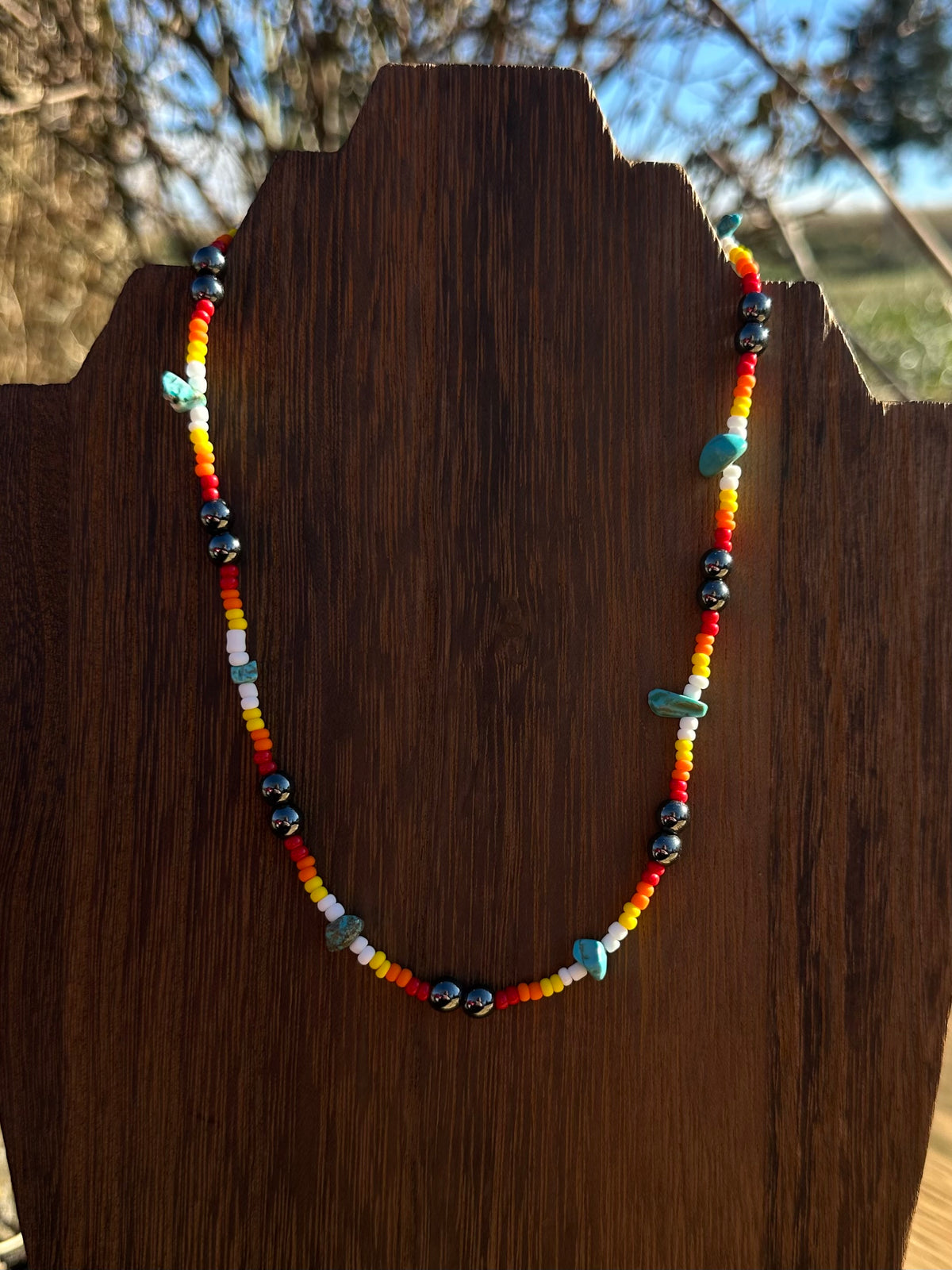 Sunset Mesa Beaded Necklace